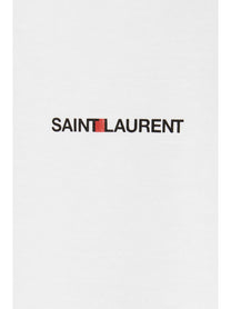 SAINT LAURENT - SAINT LAURENT - ’Saint Laurent Rive Gauche’ T-shirt - Men’s Tops