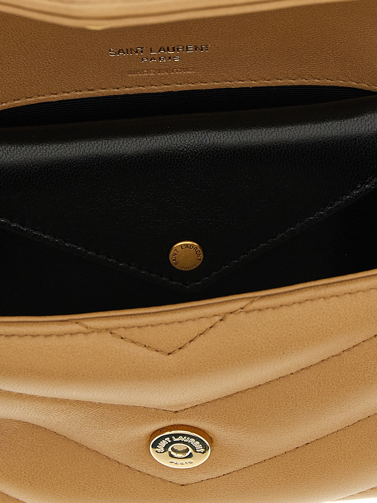 SAINT LAURENT - SAINT LAURENT - ’Loulou’ mini crossbody bag - Women’s Bags