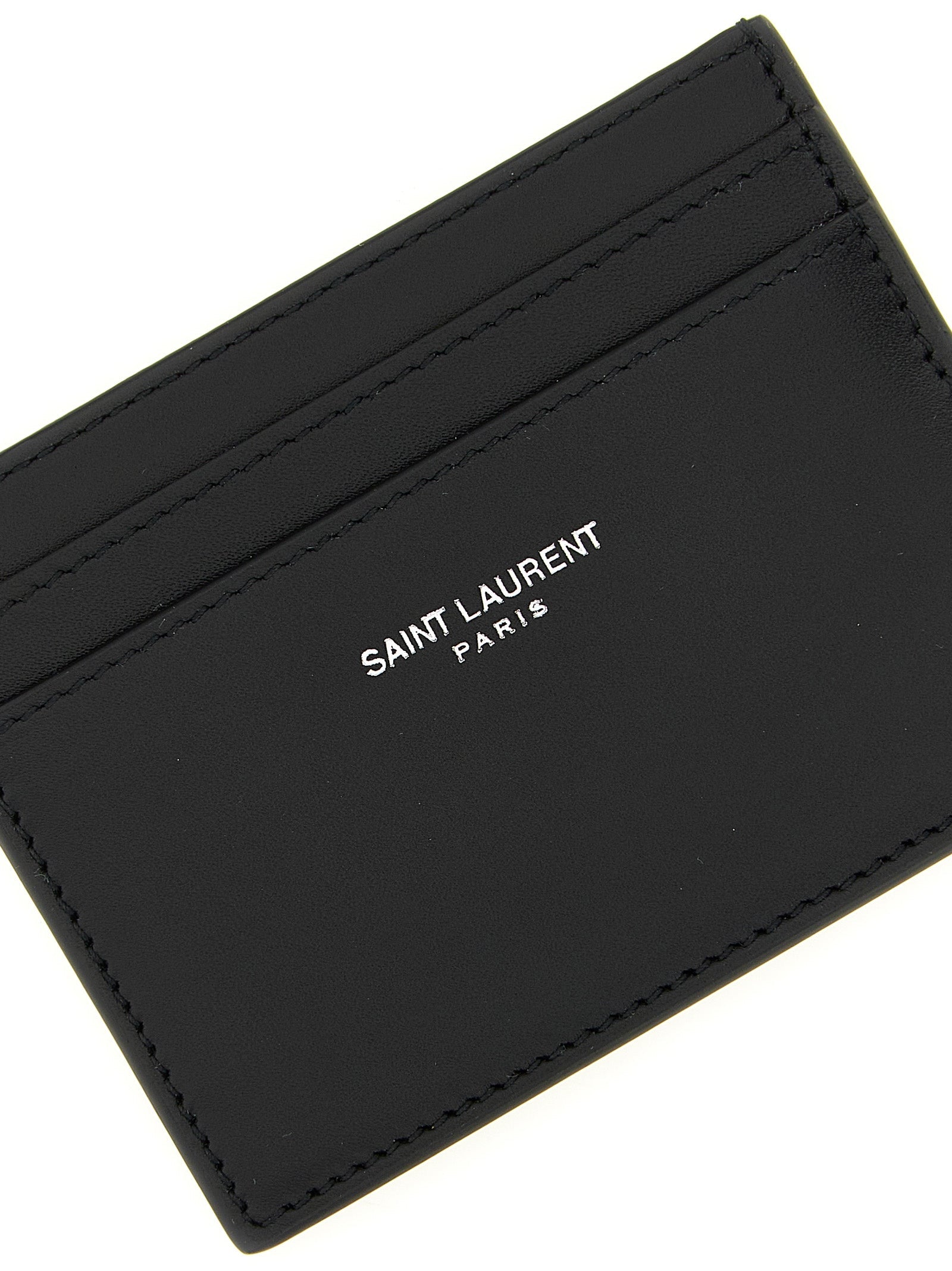 SAINT LAURENT - SAINT LAURENT - Logo card holder - Men’s Accessories