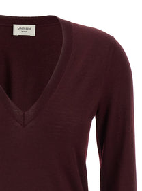 SAINT LAURENT - SAINT LAURENT - Wool sweater - Women’s Knitwear