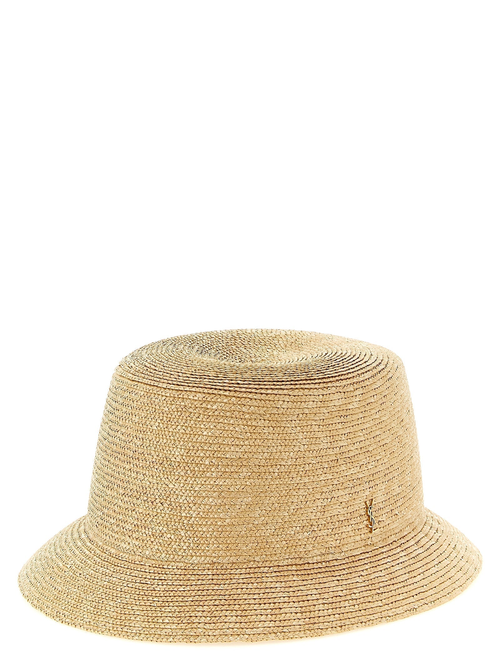 SAINT LAURENT - SAINT LAURENT - ’Cassandre’ straw hat - Men’s Accessories