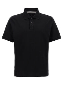 SAINT LAURENT - SAINT LAURENT - Logo embroidery polo shirt - Men’s Top