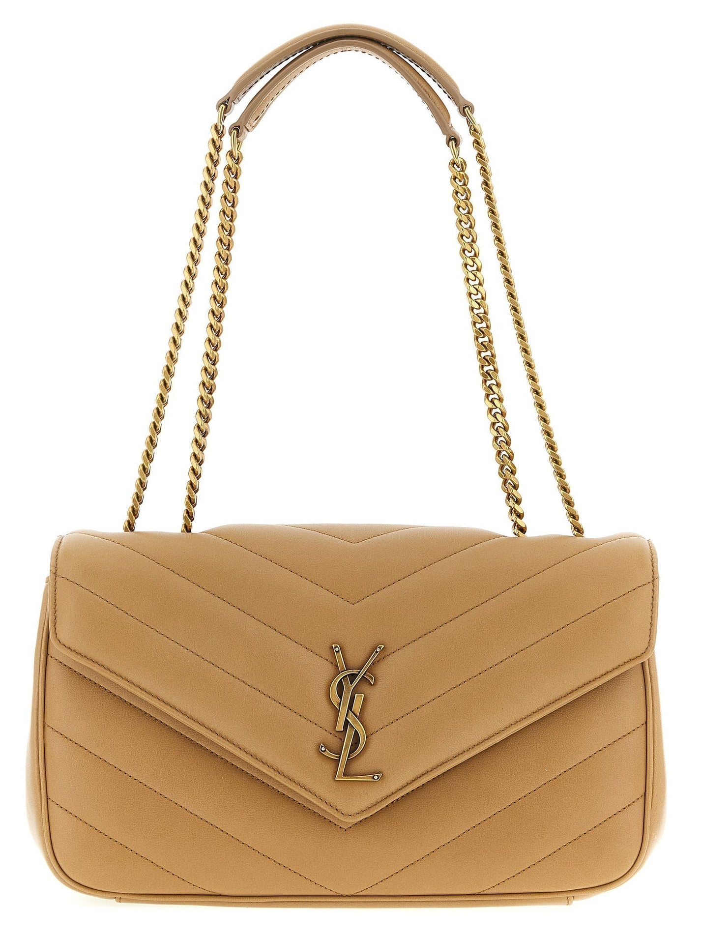 SAINT LAURENT - SAINT LAURENT - ’Loulou’ medium shoulder bag - Women’s Bags
