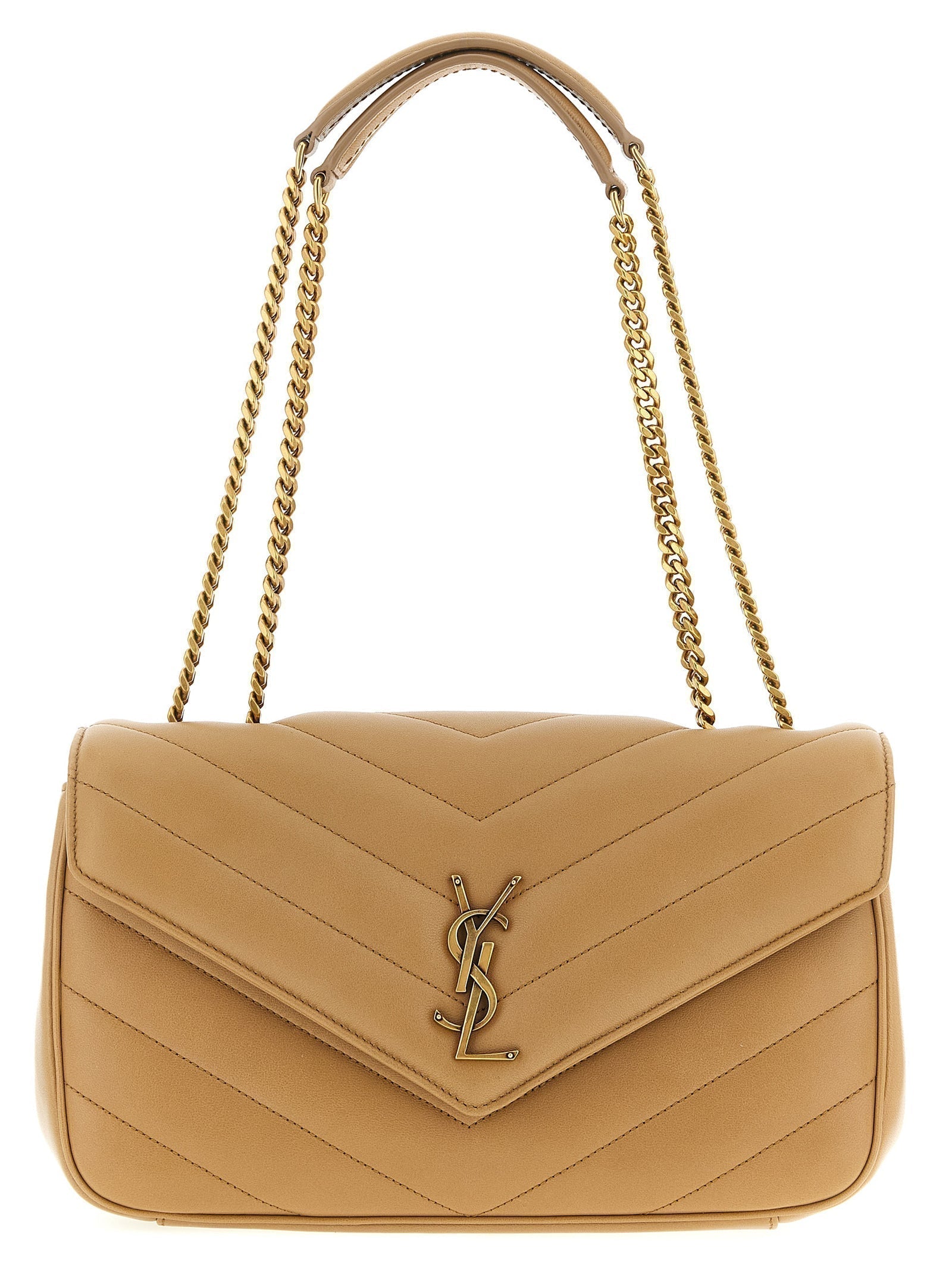 SAINT LAURENT - SAINT LAURENT - ’Loulou’ medium shoulder bag - Women’s Bags