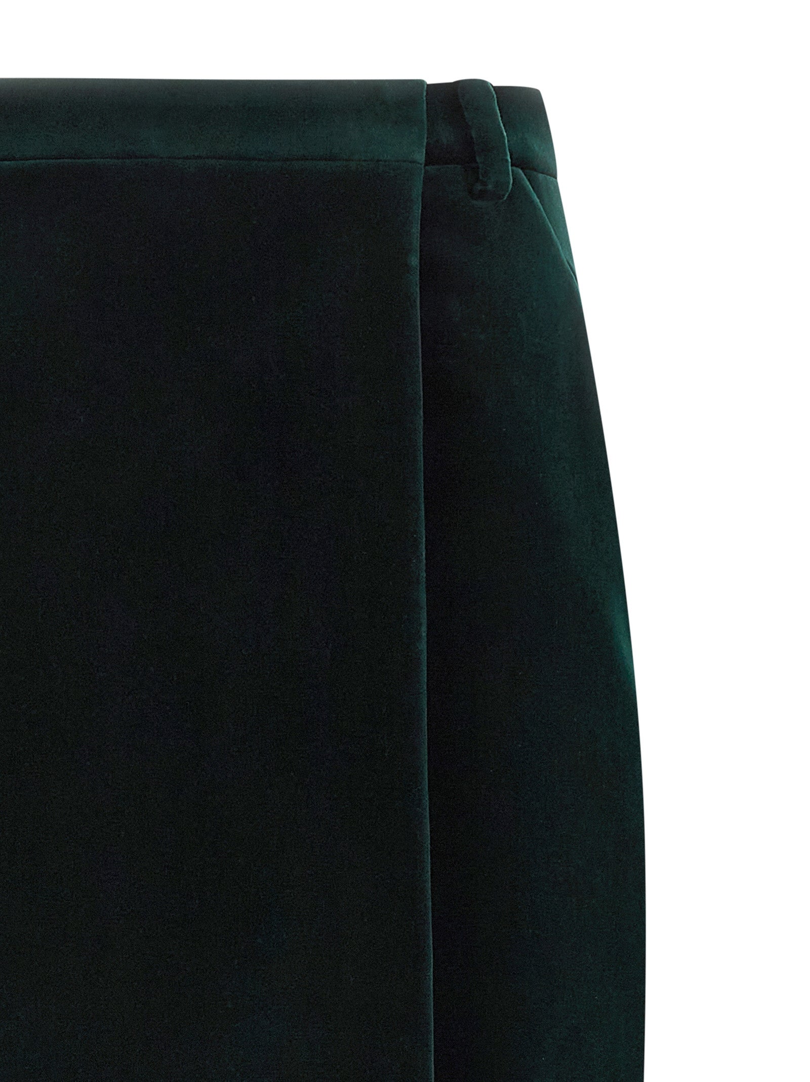 SAINT LAURENT - SAINT LAURENT - Velvet skirt - Women’s Bottoms
