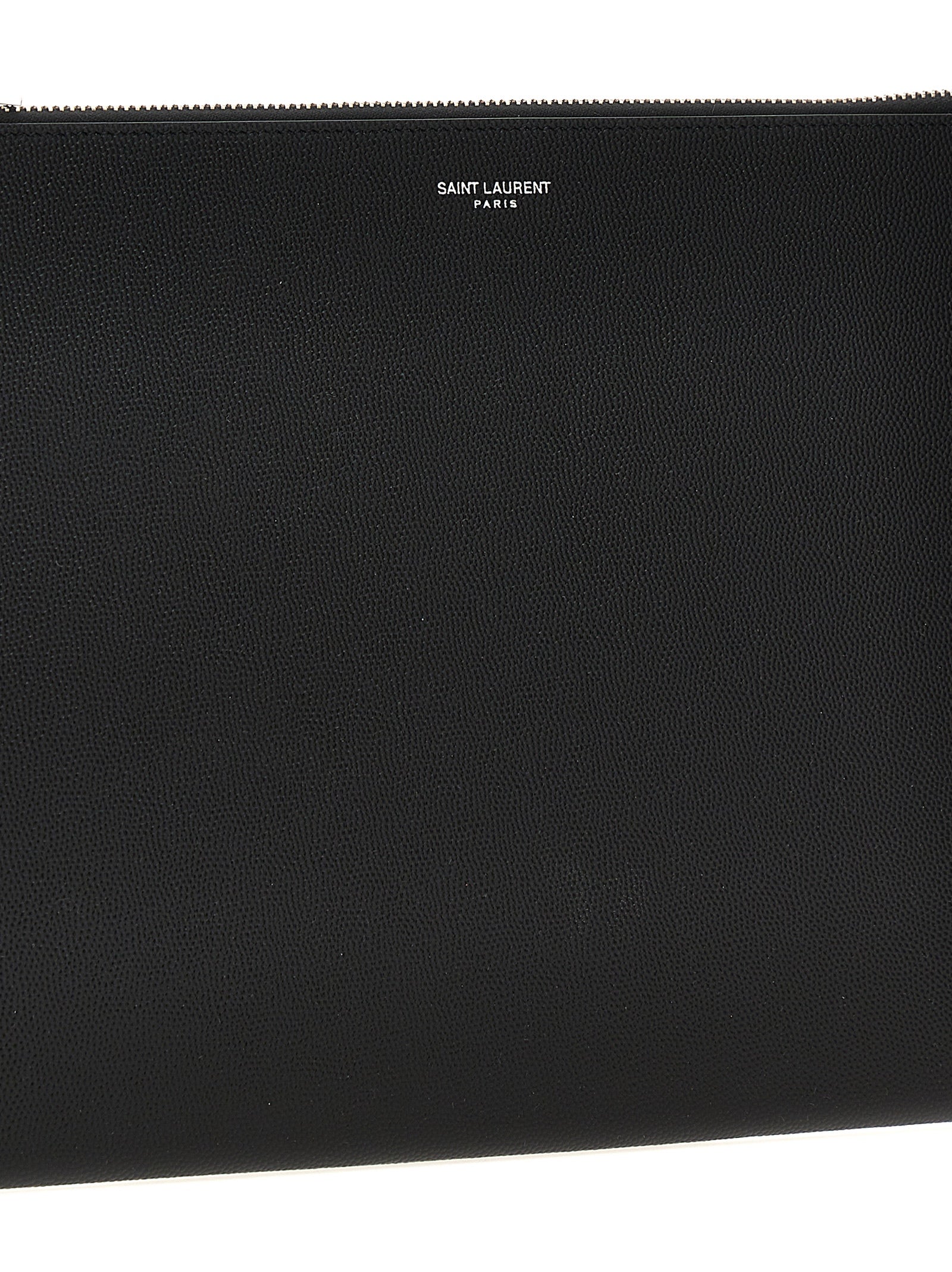 SAINT LAURENT - SAINT LAURENT - Logo I-Pad holder - Men’s Bags