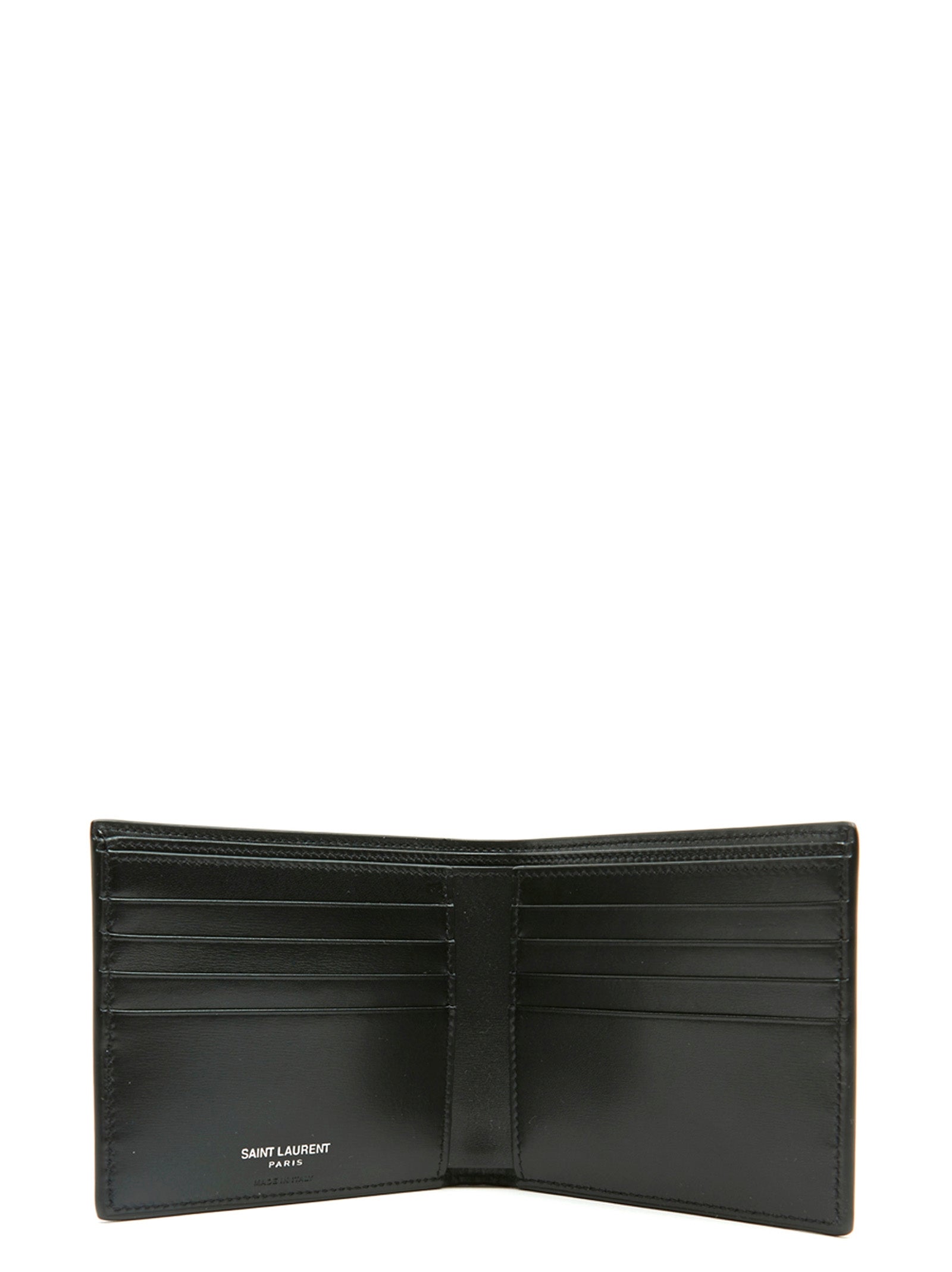 SAINT LAURENT - SAINT LAURENT - Logo wallet - Men’s Accessories