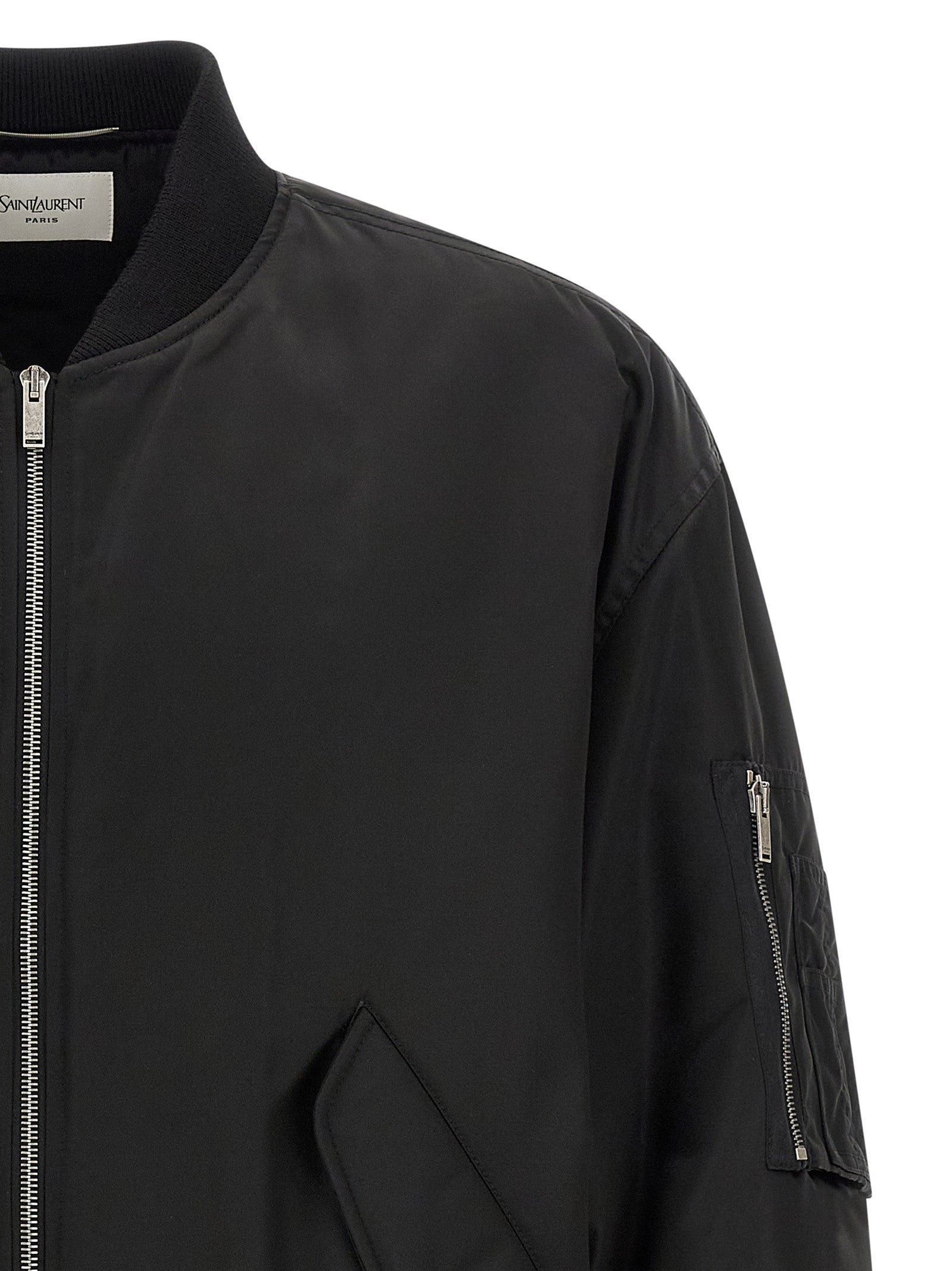 SAINT LAURENT - SAINT LAURENT - Serge bomber jacket - Men’s Outerwear