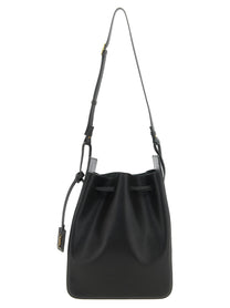 SAINT LAURENT - SAINT LAURENT - Large leather bucket bag - Women’s Bags