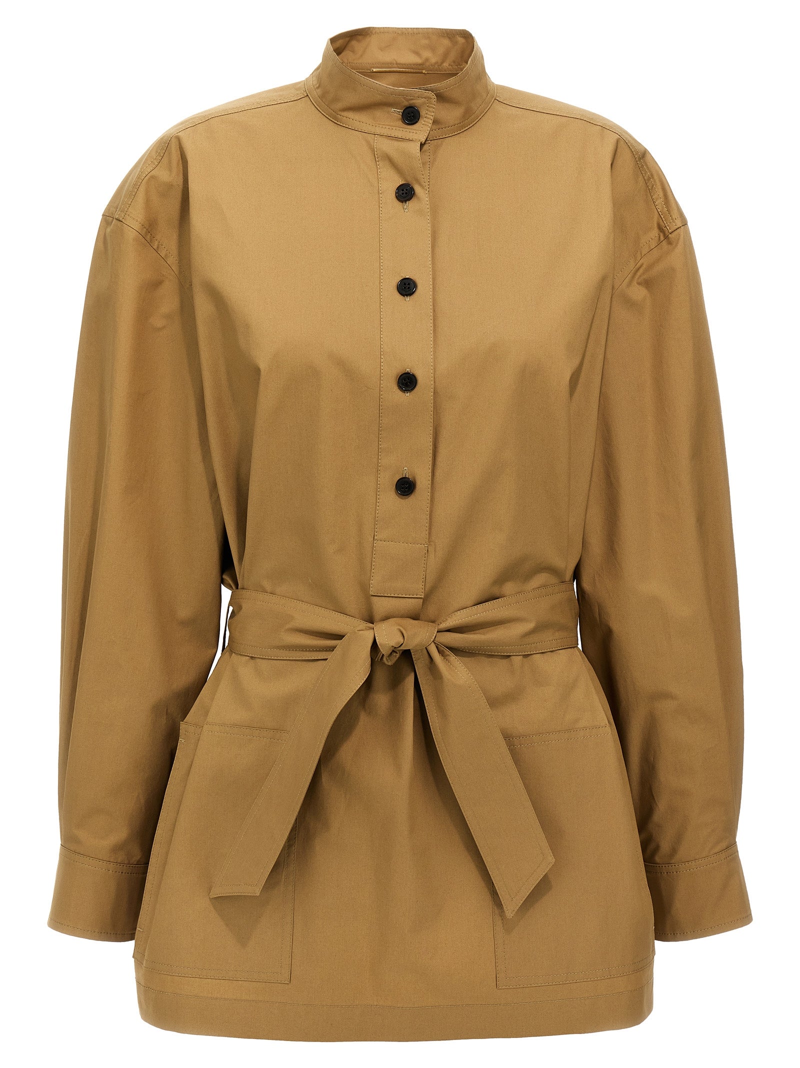 SAINT LAURENT - SAINT LAURENT - Cotton tunic - Women’s Tops