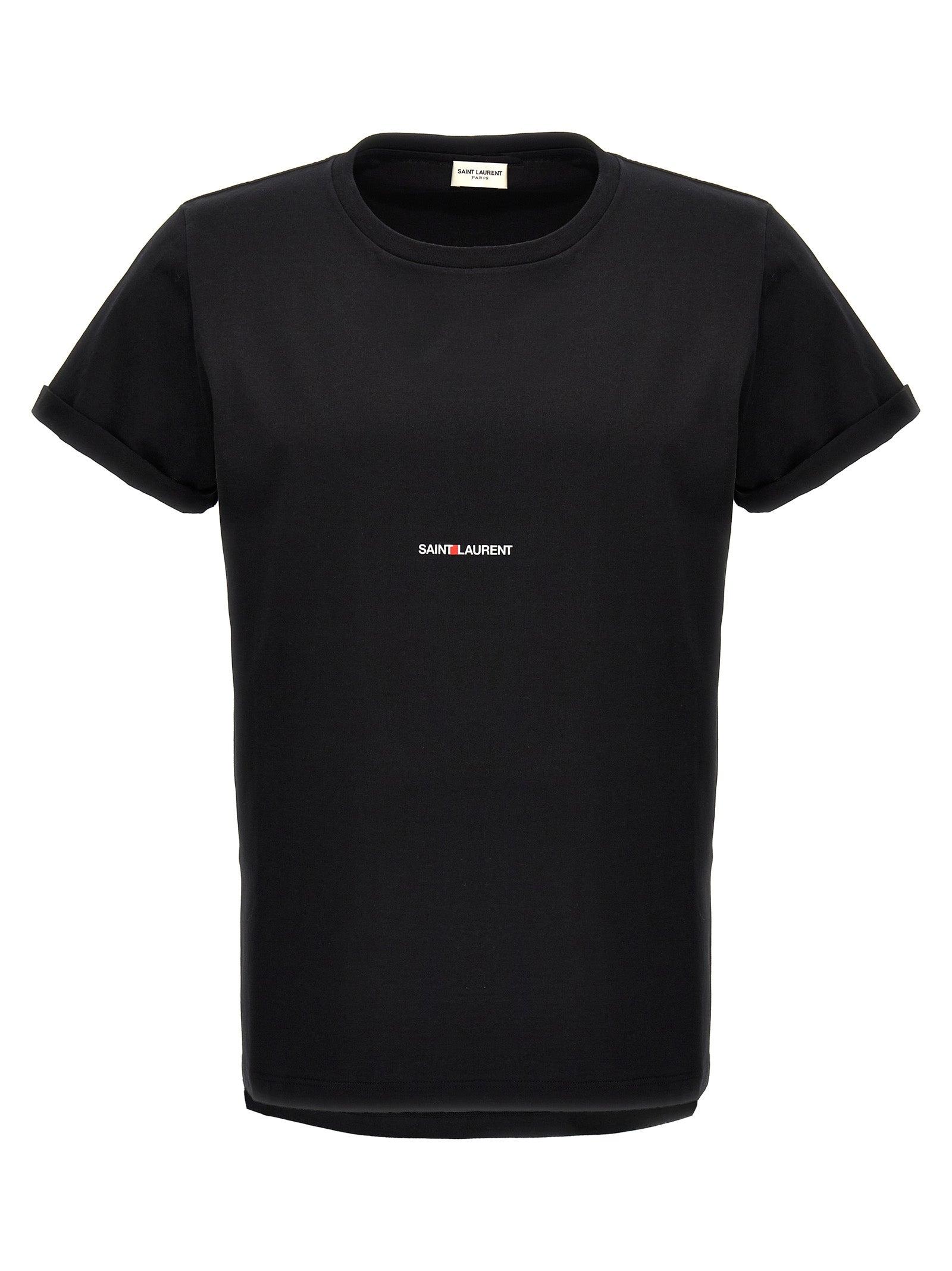 SAINT LAURENT - SAINT LAURENT - ’Saint Laurent rive gauche’ T-shirt - Men’s Tops
