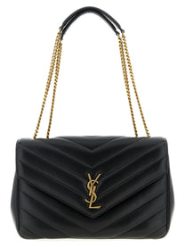 SAINT LAURENT - SAINT LAURENT - ’Loulou’ large shoulder bag - Women’s Bags