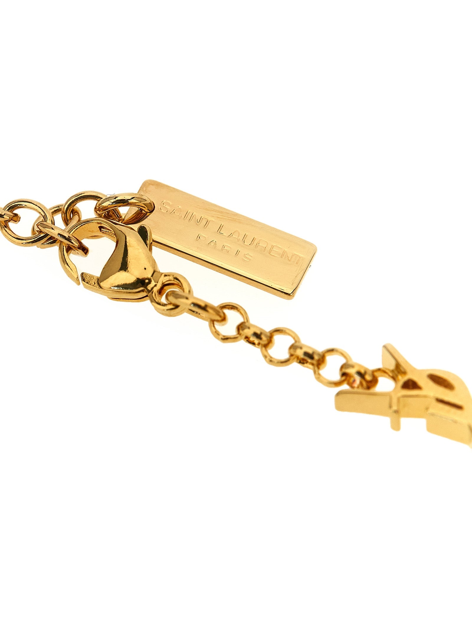 SAINT LAURENT - SAINT LAURENT - ’Cassandre’ multi-charm bracelet - Women’s Accessories