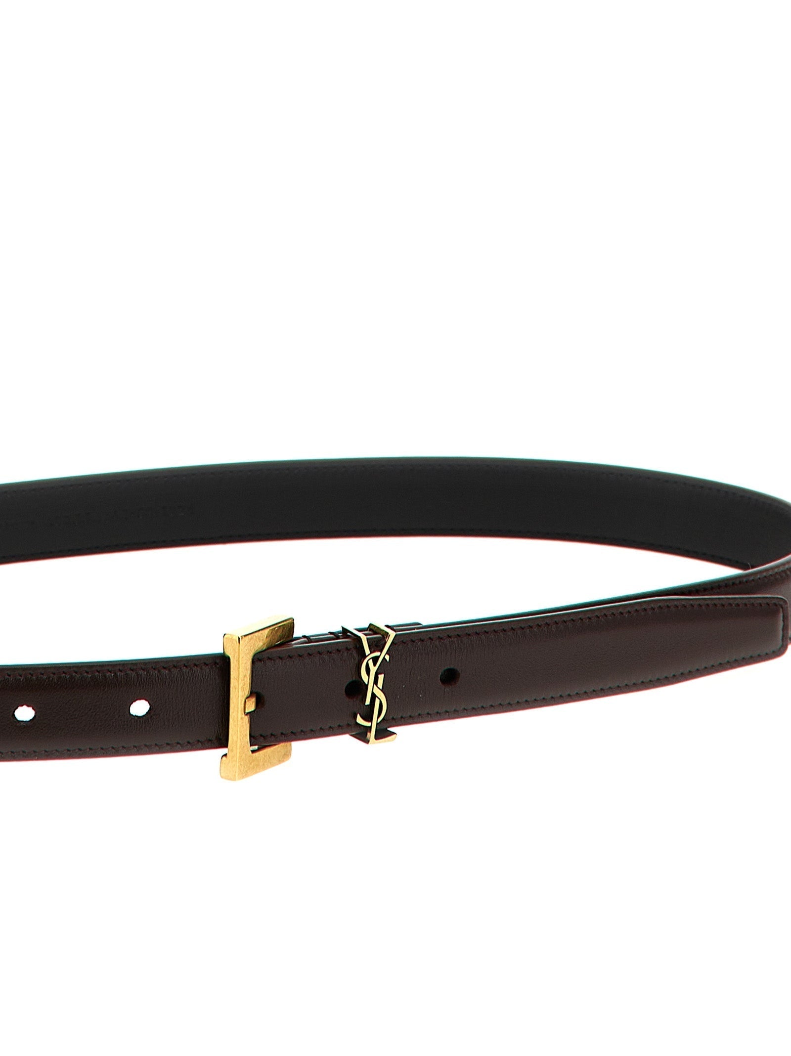 SAINT LAURENT - SAINT LAURENT - ’Cassandre’ belt - Women’s Accessories