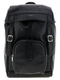 SAINT LAURENT - SAINT LAURENT - Leather backpack - Men’s Bags