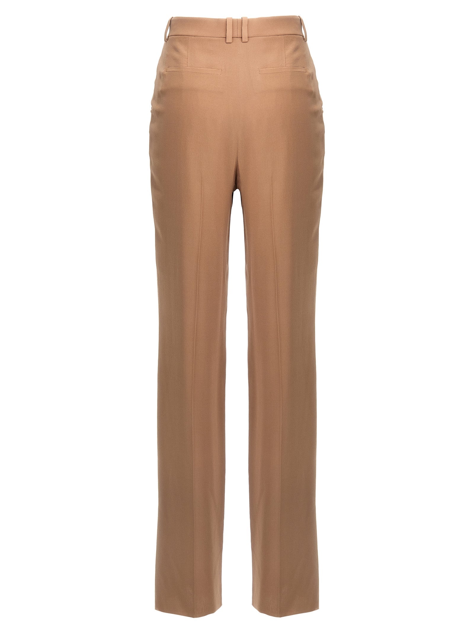 SAINT LAURENT - SAINT LAURENT - Crepe silk pants - Women’s Pants