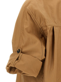 SAINT LAURENT - SAINT LAURENT - Twill blouse - Women’s Tops