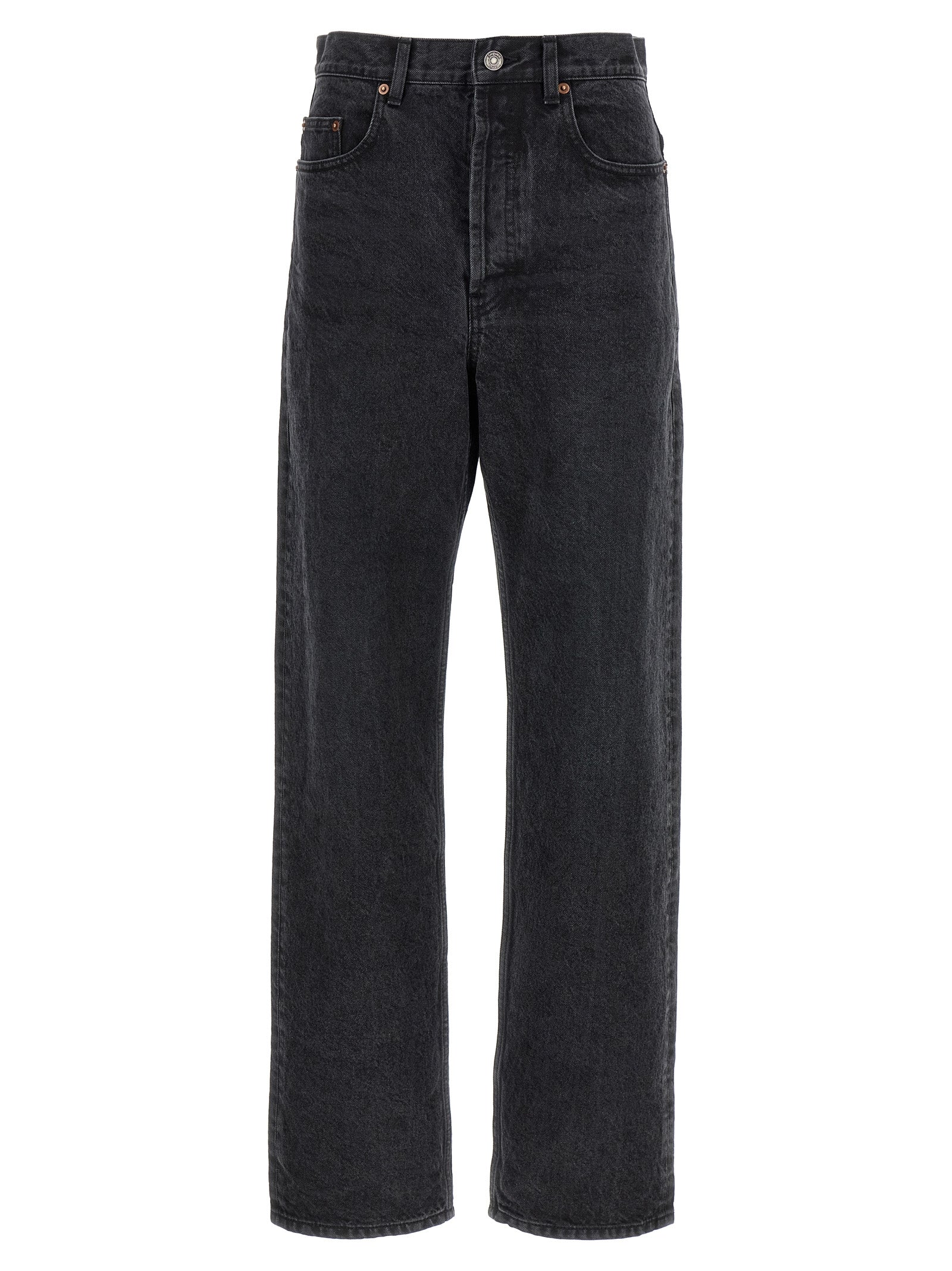 SAINT LAURENT - SAINT LAURENT - Used effect jeans - Women’s Bottoms