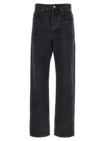SAINT LAURENT - SAINT LAURENT - Used effect jeans - Women’s Bottoms