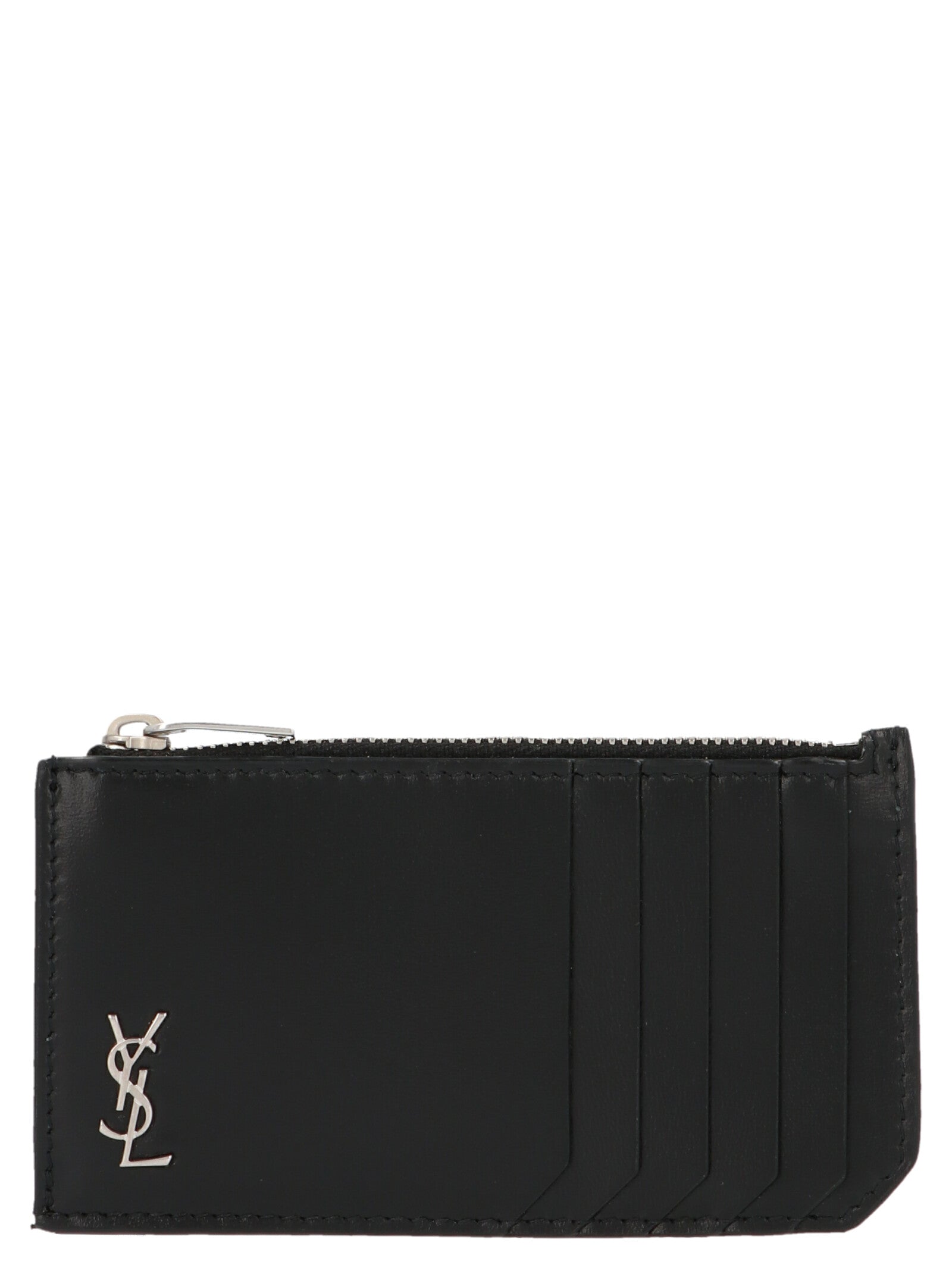 SAINT LAURENT - SAINT LAURENT - ’Tiny monogram’ cardholder - Men’s Accessories
