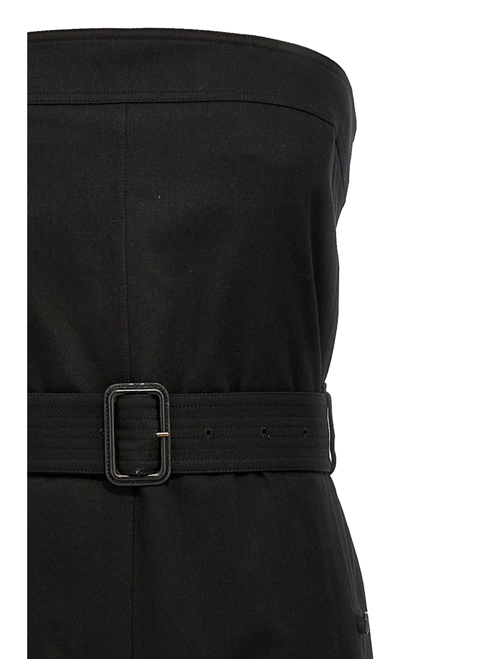 SAINT LAURENT - SAINT LAURENT - ’Cassandre’ bustier jumpsuit - Women’s Tops