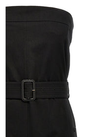 SAINT LAURENT - SAINT LAURENT - ’Cassandre’ bustier jumpsuit - Women’s Tops