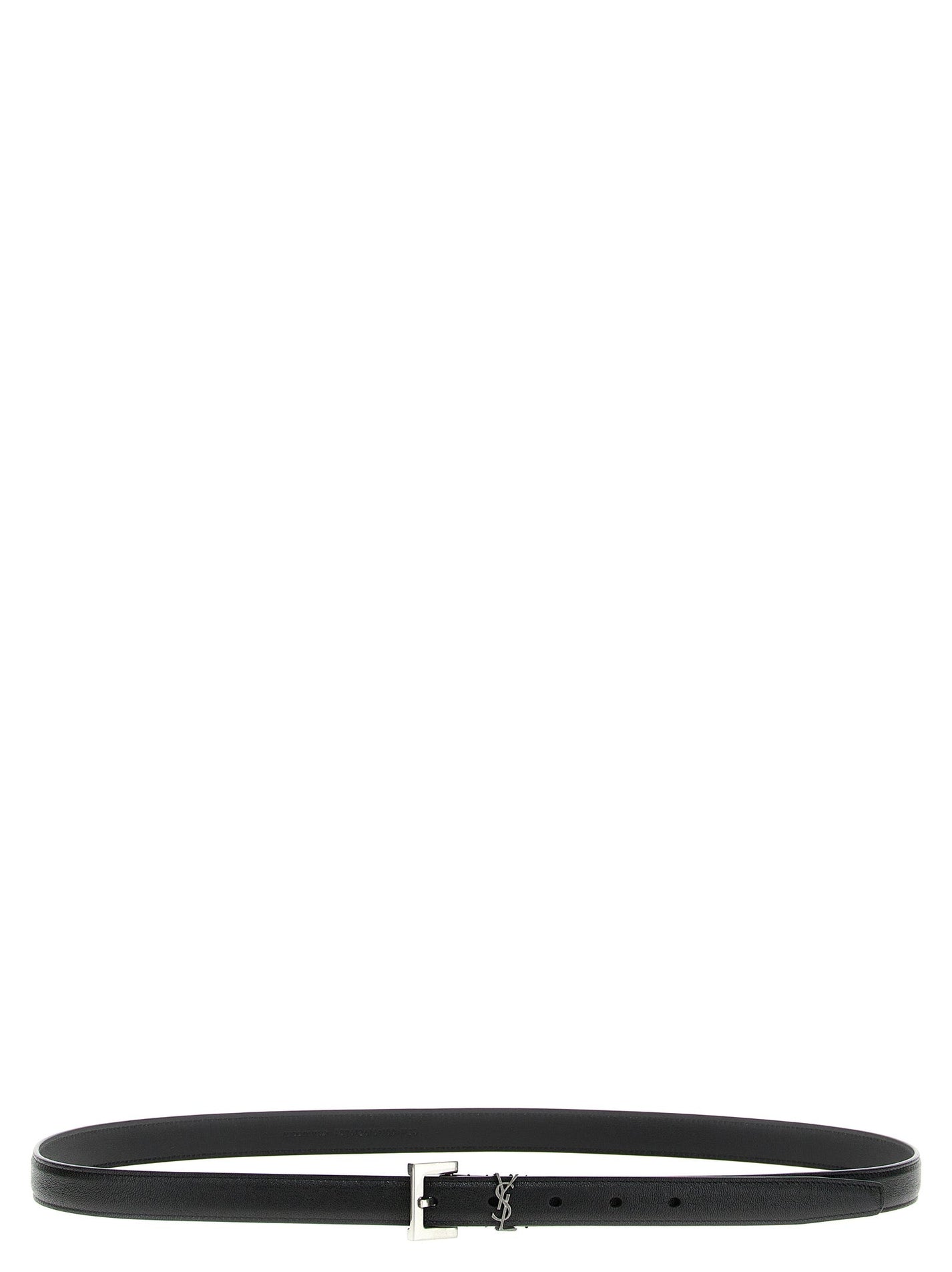 SAINT LAURENT - SAINT LAURENT - ’Cassandre’ belt - Men’s Accessories