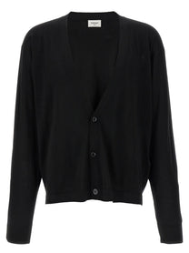 SAINT LAURENT - SAINT LAURENT - Wool cardigan - Men’s Knitwear