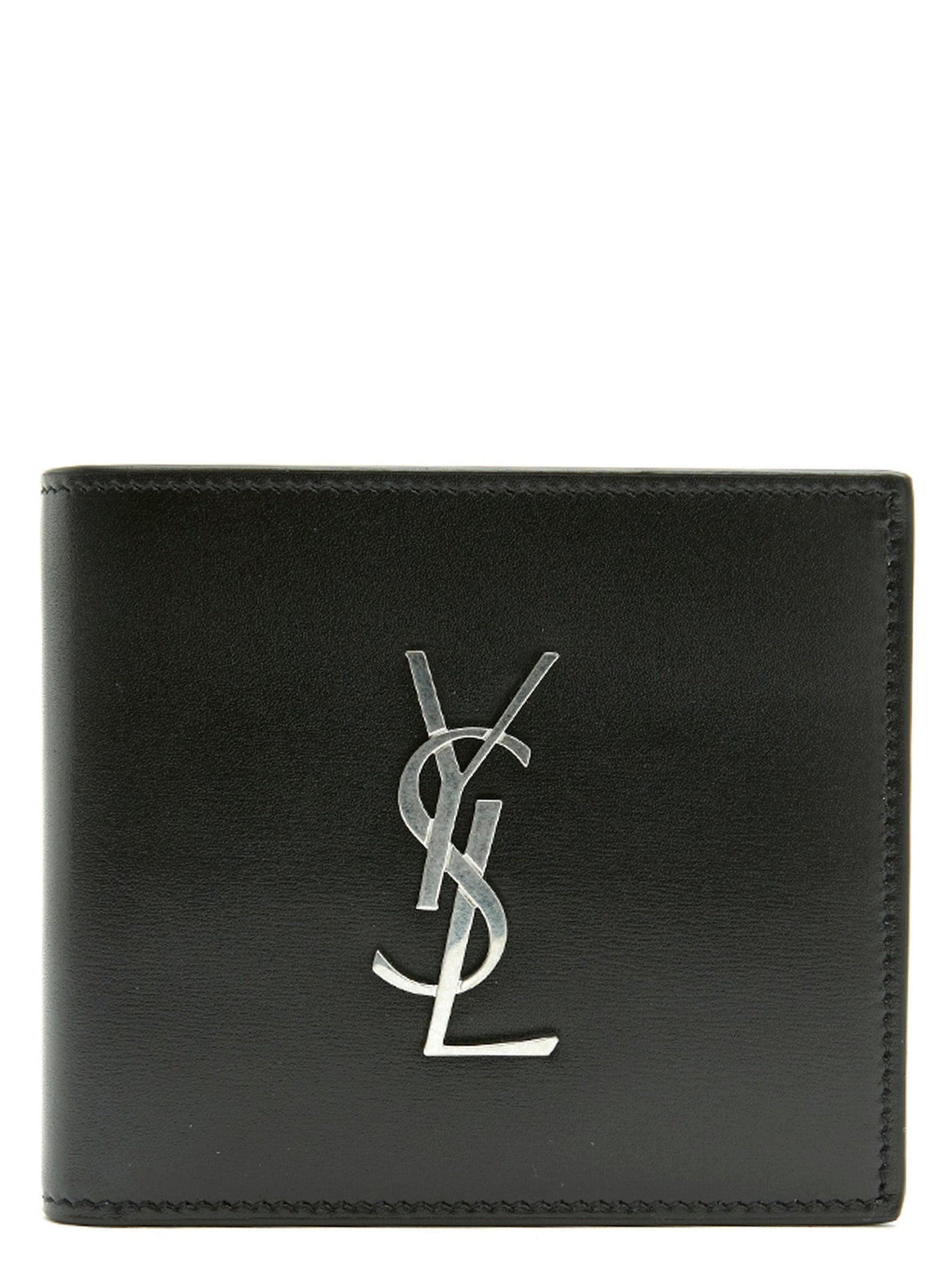 SAINT LAURENT - SAINT LAURENT - Logo wallet - Men’s Accessories