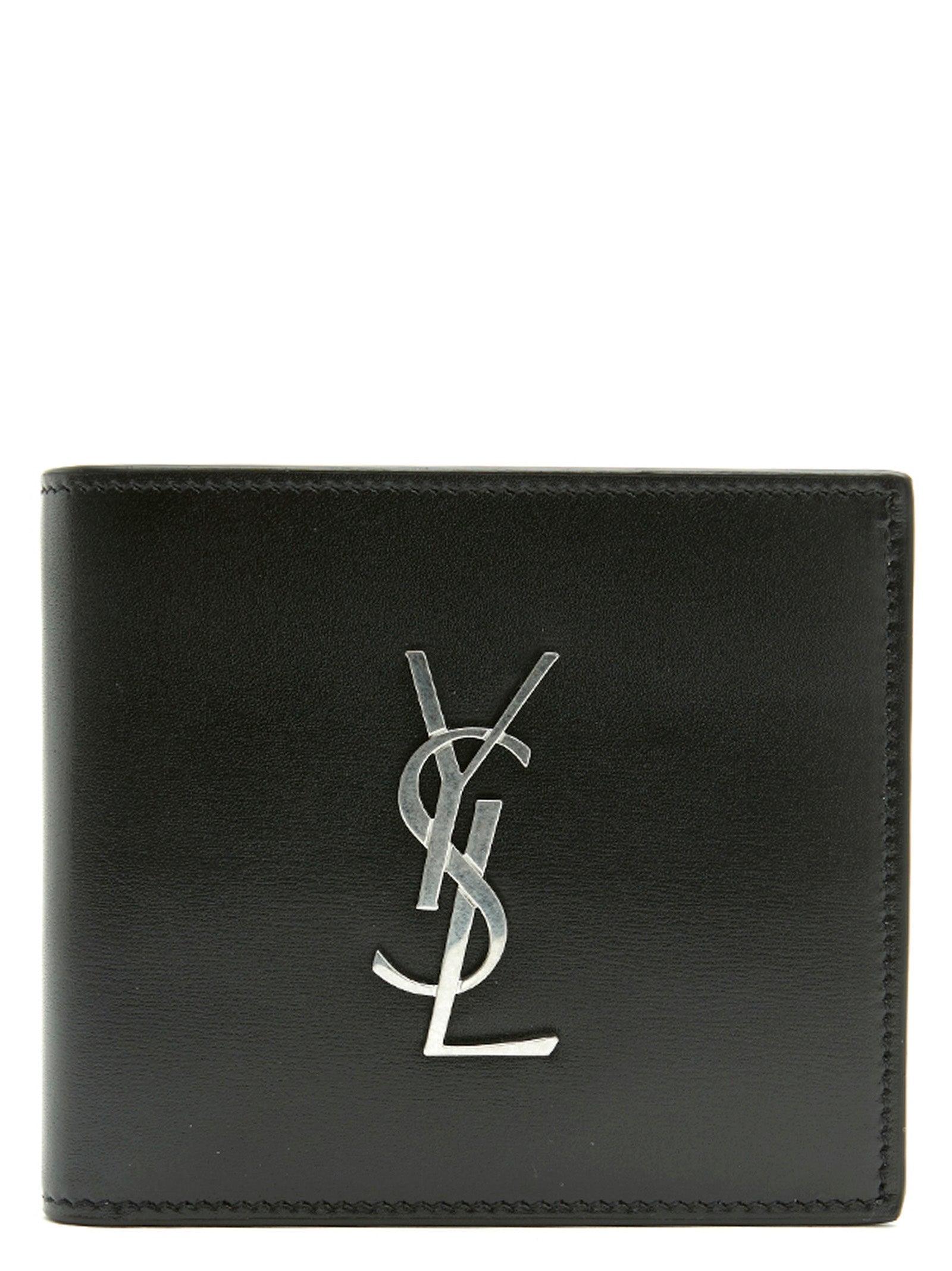 SAINT LAURENT - SAINT LAURENT - Logo wallet - Men’s Accessories