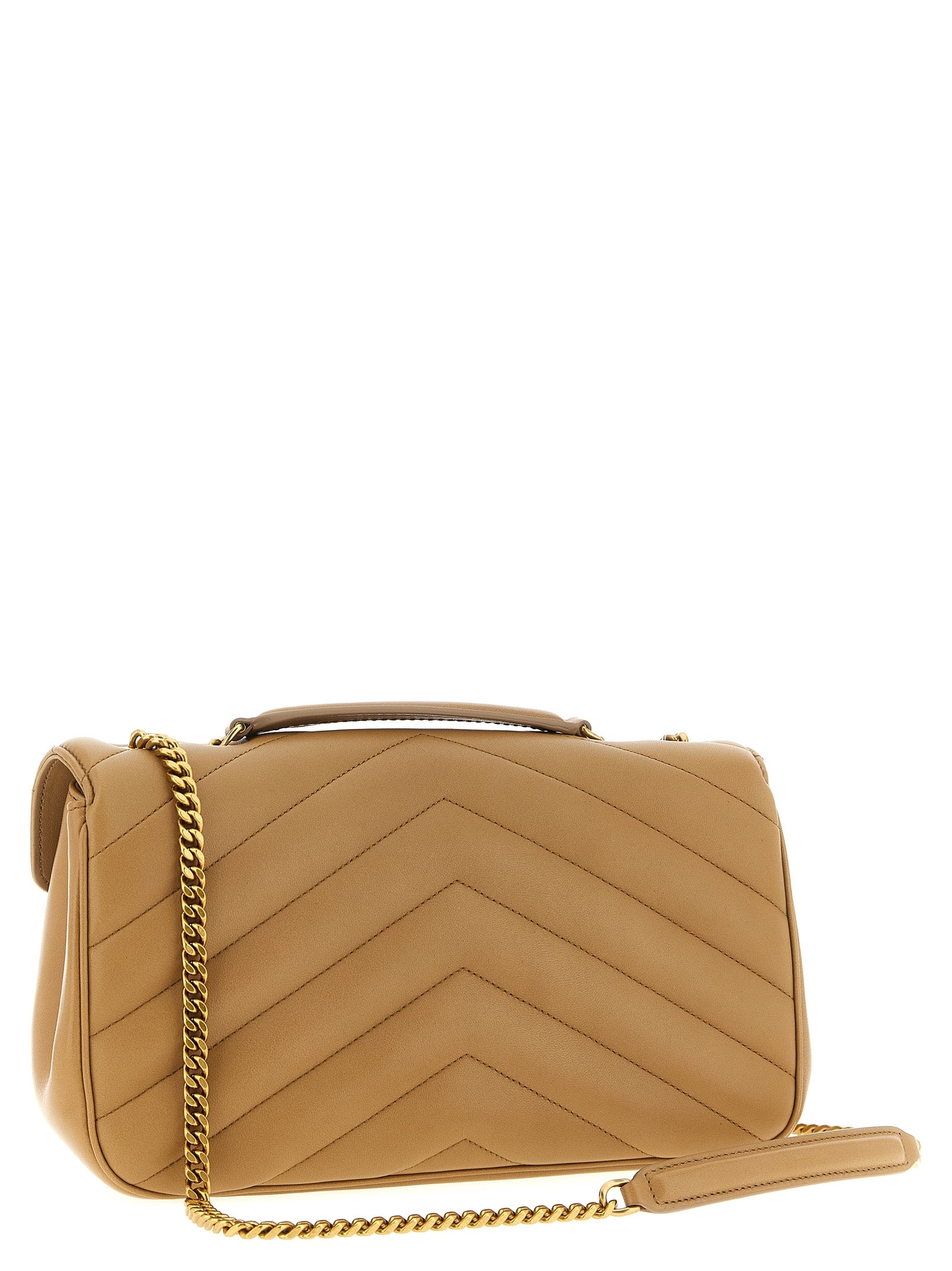 SAINT LAURENT - SAINT LAURENT - ’Loulou’ medium shoulder bag - Women’s Bags