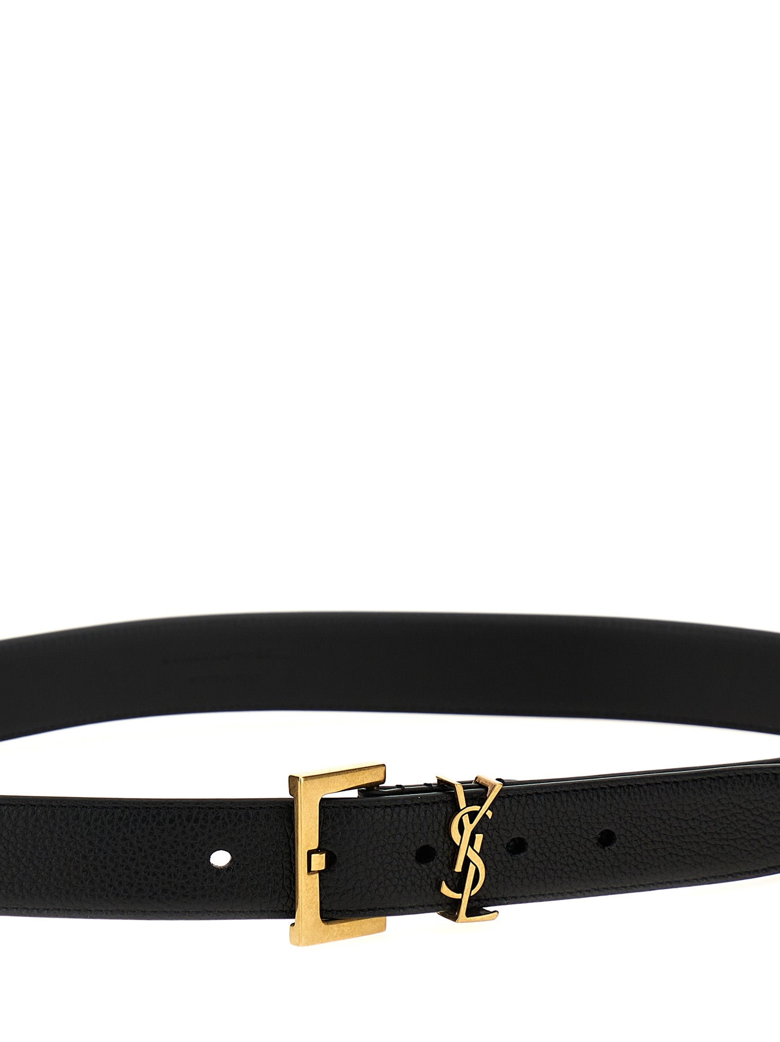 SAINT LAURENT - SAINT LAURENT - ’Cassandre’ belt - Men’s Accessories