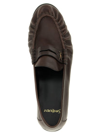 Saint Laurent Le Loafer Loafers Brown, view 4