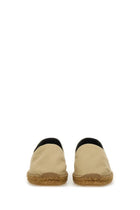 Saint Laurent Men's Cotton Gabardine Espadrille Beige, view 4