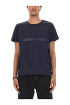 Saint Laurent Men's Inverted Shirt Blue
