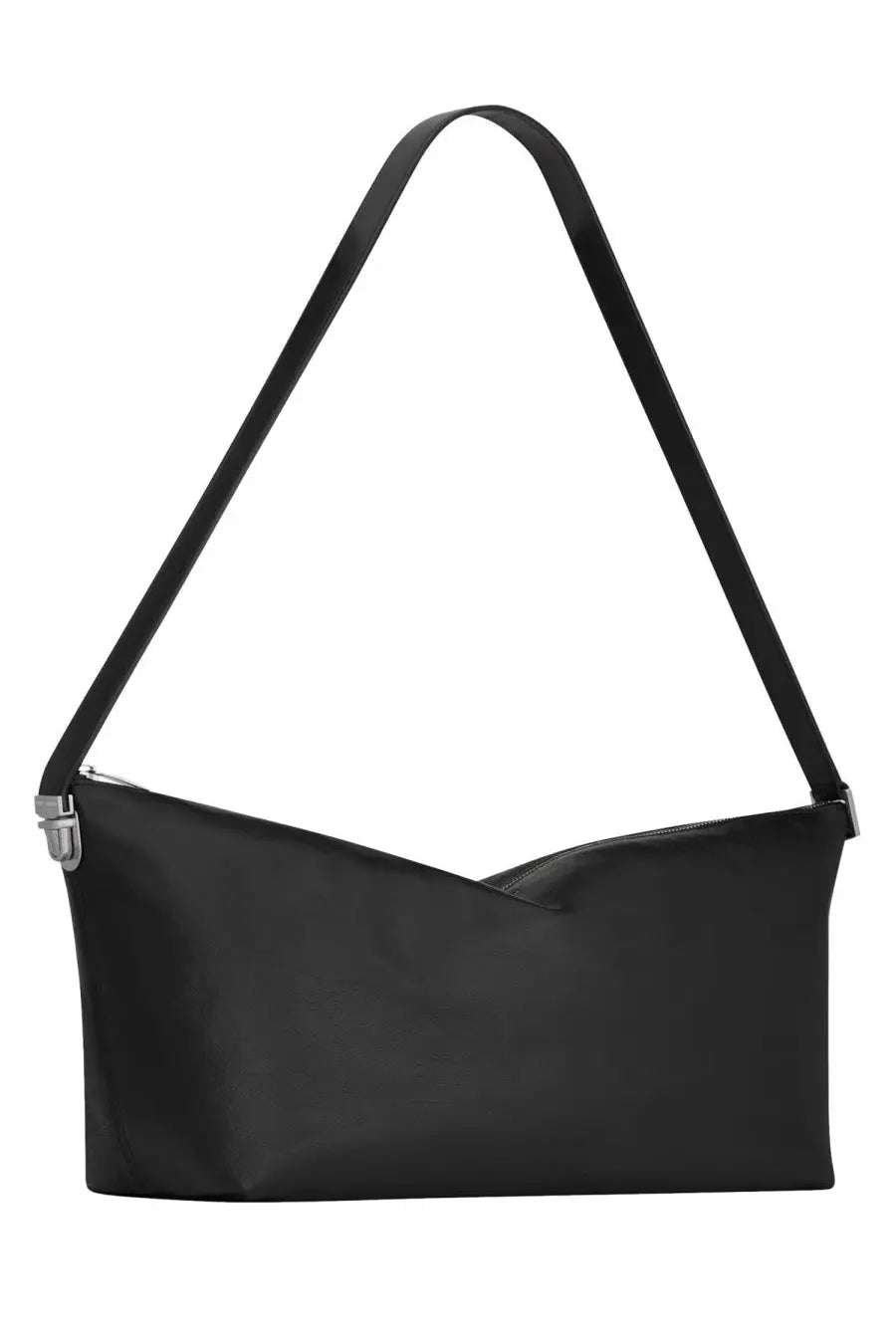 Saint Laurent Men's LE Tuc Shoulder Bag Black, view 2