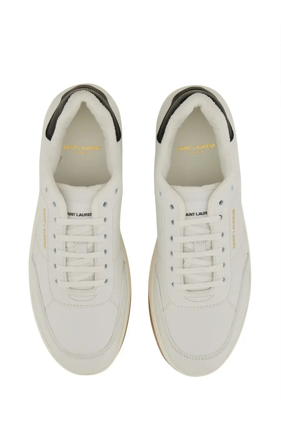 Saint Laurent Men's Sneaker SL White, view 3