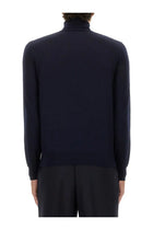 Saint Laurent Men's Turtleneck Pullover Blue, view 3