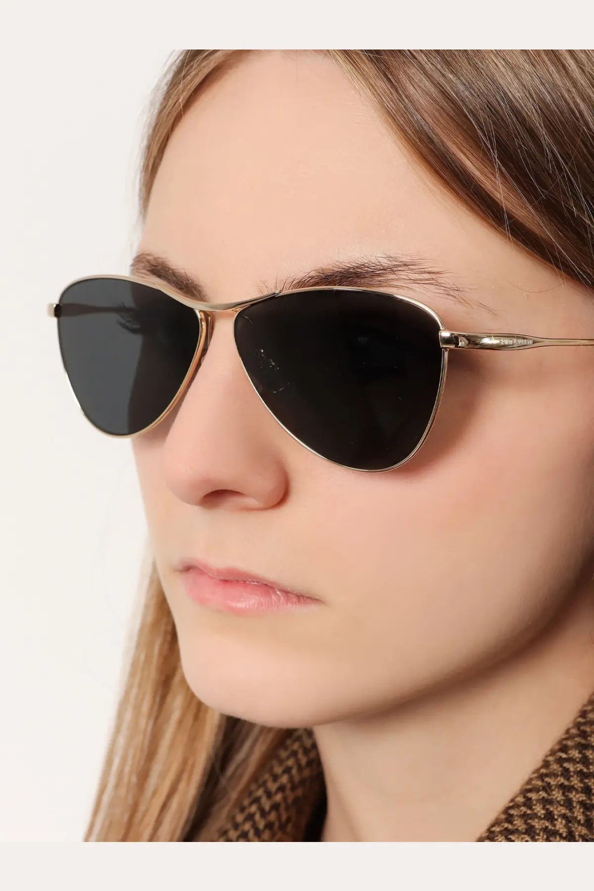 Saint Laurent Women's Acetate Sunglasses Black, view 2