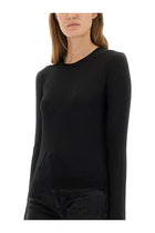 Saint Laurent Women's Cassandre Pullover Black, view 4