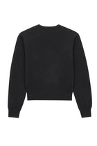 Saint Laurent Women's Cassandre Sweatshirt Black, view 3