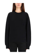 Saint Laurent Women's Cassandre Sweatshirt Black, view 4