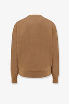 Saint Laurent Women's Certified Cotton Sweatshirt Brown, view 2
