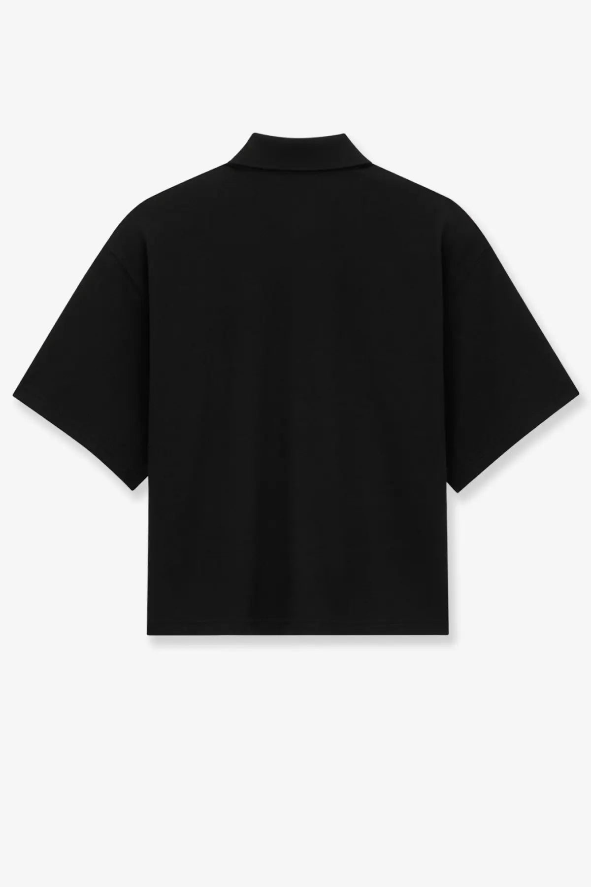 Saint Laurent Women's Cotton Blend Polo Shirt Black, view 2