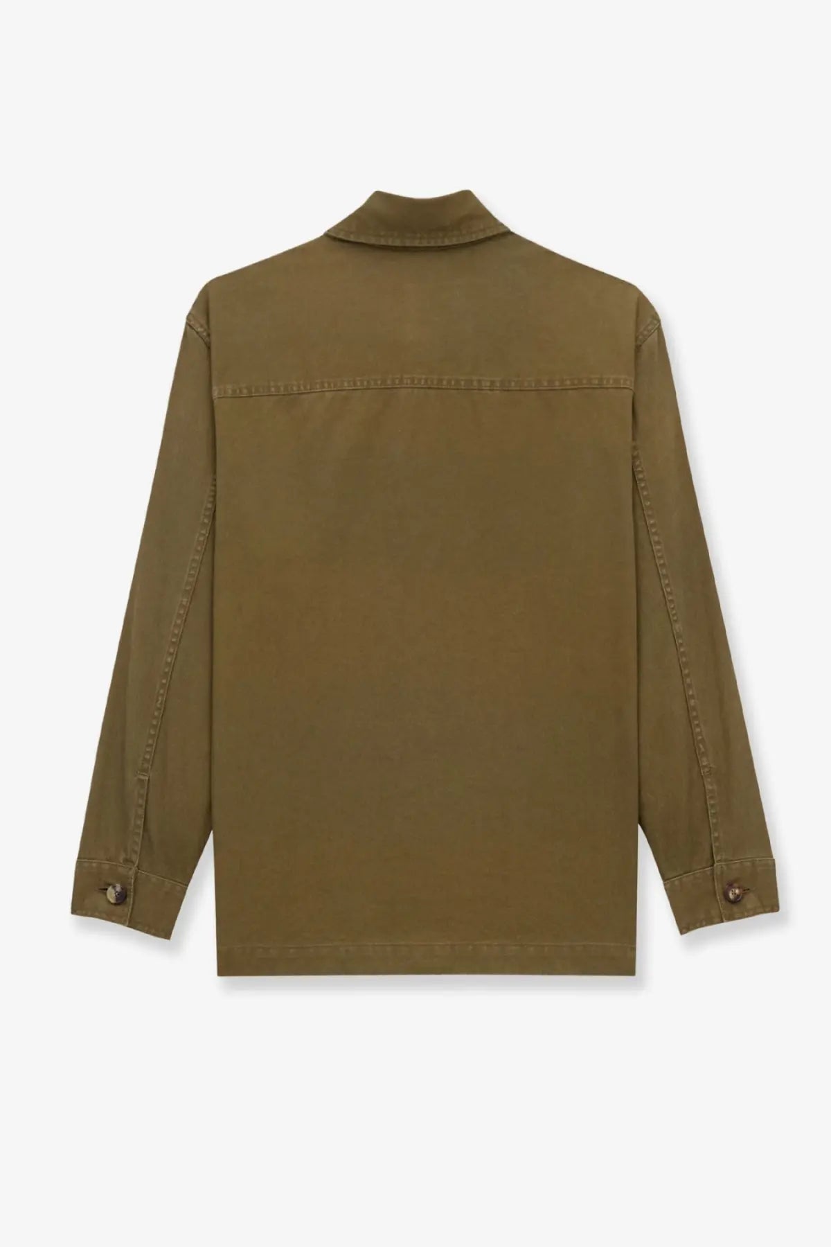 Saint Laurent Women's Cotton and Linen Shirt Beige