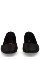 Saint Laurent Women's Crepe Satin Ballet Flats Lou Black, view 4