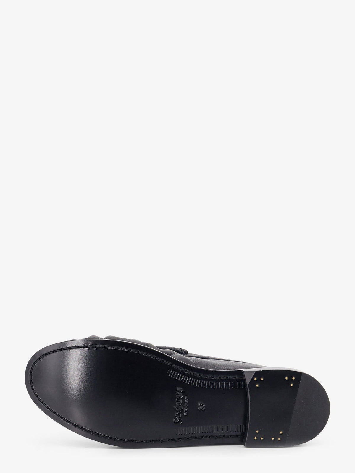 Saint Laurent Women's Le Loafer Leather Loafers Black, view 4