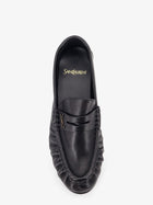Saint Laurent Women's Le Loafer Leather Loafers Black, view 5