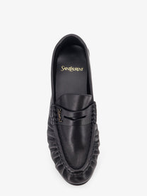 Saint Laurent Women's Le Loafer Leather Loafers Black, view 5