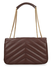 Saint Laurent Women's Loulou Medium Bag Brown, view 2